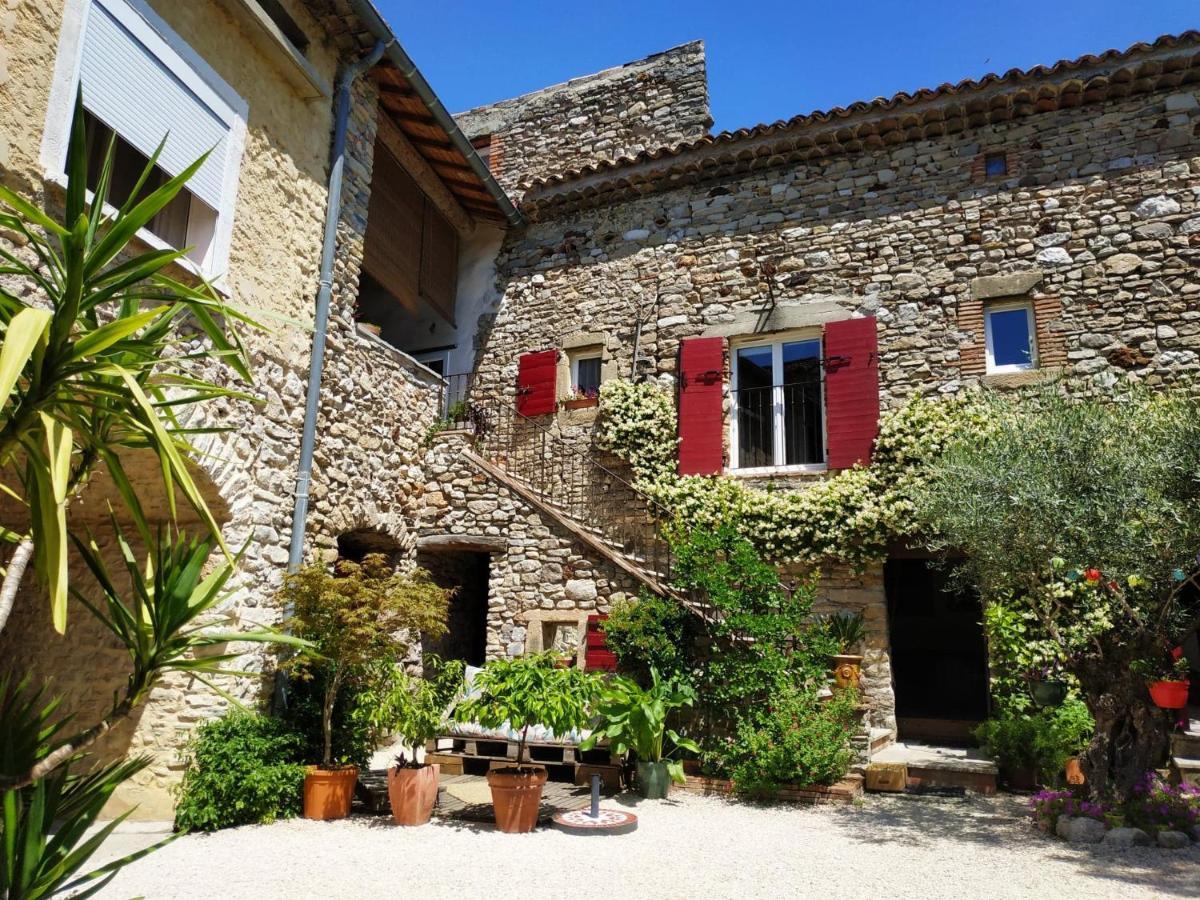 On dirait le Sud Chambres d'Hôtes dans village proche Alès en Cévennes Saint Julien Les Rosiers Esterno foto